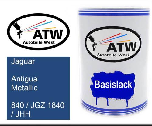 Jaguar, Antigua Metallic, 840 / JGZ 1840 / JHH: 500ml Lackdose, von ATW Autoteile West.